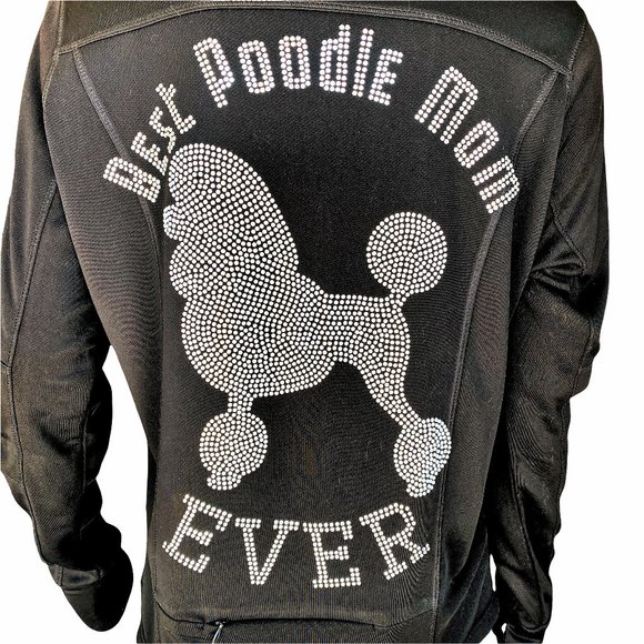 Best Poodle Mom Ever Athletic Jacket